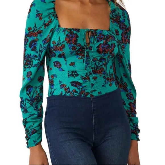 Free People Hilary Printed Top - Picture 1 of 10
